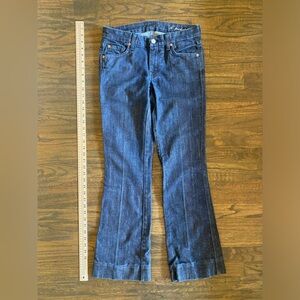7 for All Mankind jeans women's size 27 blue denim A pocket